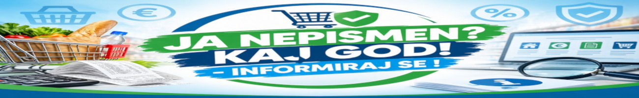 JA NEPISMEN? KAJ GOD! - INFORMIRAJ SE !